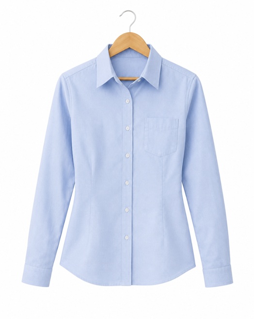 Camisa Oxford mujer, fotografía 1 de 1